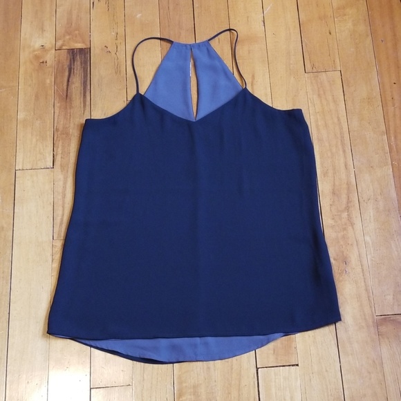 Express Tops - Express reversible black and grey tank top